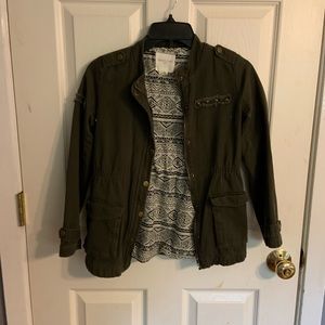 Army green forever 21 jacket